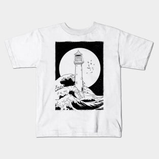 Bell Rock Lighthouse Kids T-Shirt